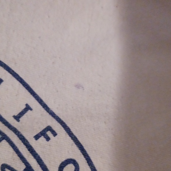 💙🌺White Graphic Tee with Tropical Print - Picture 7 of 9